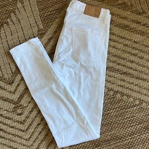 Madewell size 25 skinny jeans.